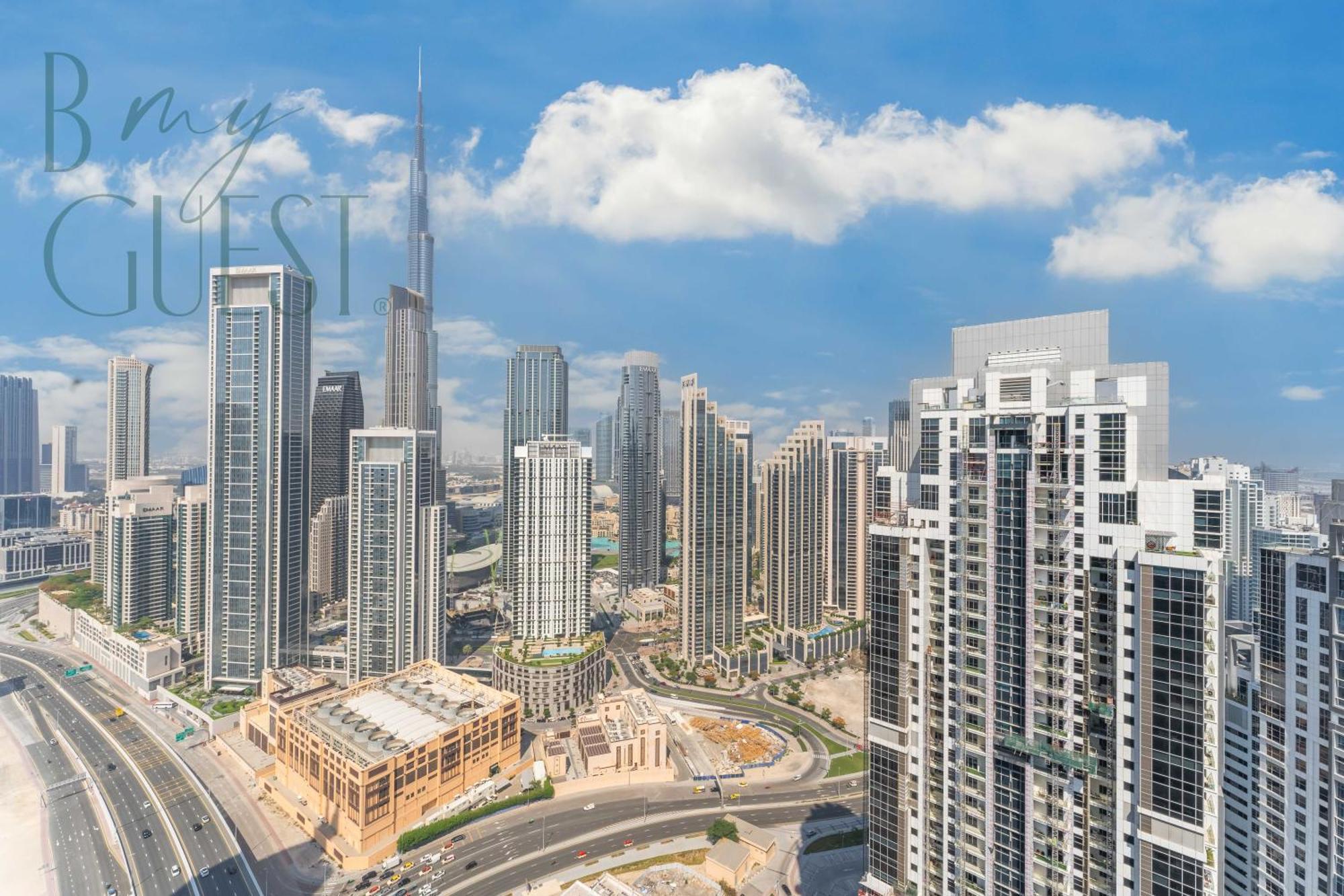 Paramount Midtown 2br With Full Burj Khalifa View